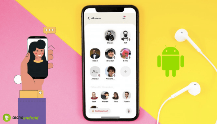 Clubhouse: è giunto il giorno x, l'app è finalmente disponibile per Android