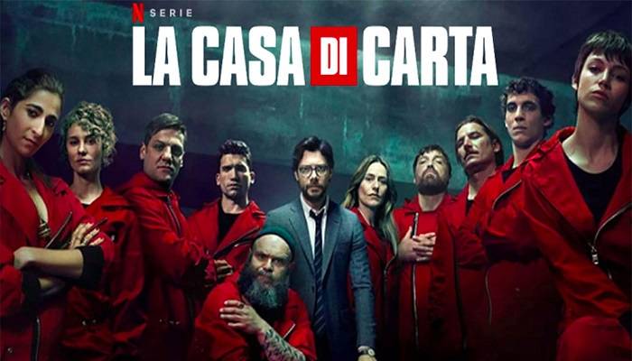 La Casa di Carta, Netflix, Serie TV, streaming